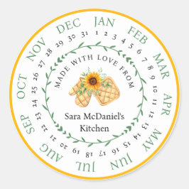 Personalizável feito com adesivo de Comida da Cozi