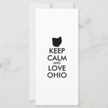 PERSONALIZÁVEL MANTENHA A CALMA E AME OHIO