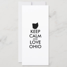 PERSONALIZÁVEL MANTENHA A CALMA E AME OHIO