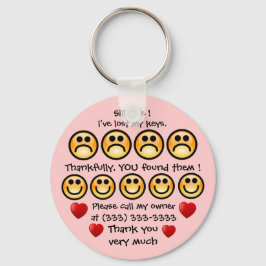 Personalizável Perdi meu Chaveiro de Chaves