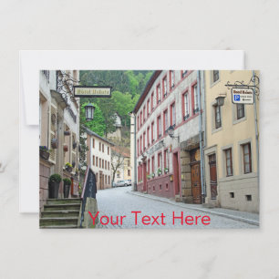 Personalizável Vianden, na rua do Luxemburgo