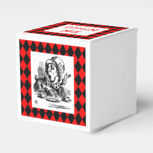 Personalize a caixa louca do Harlequin do Hatter