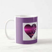 Personalize a caneca Purple Heart