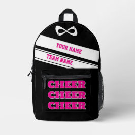 Personalize a mochila líder de torcida de rosa ros