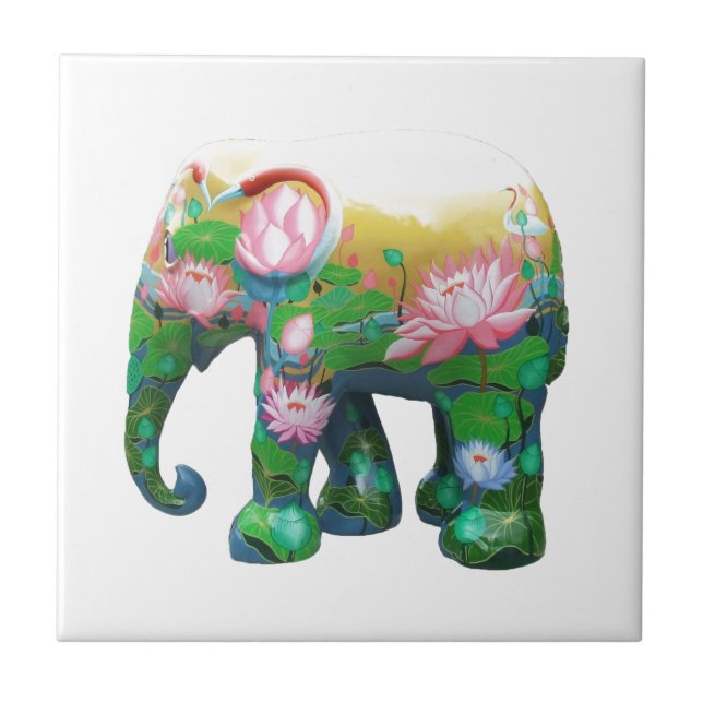 Personalize as flores animais de África da selva (Frente)