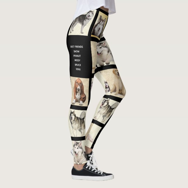 Personalize as Leggings de Cachorros do Modelo de  (Direita)