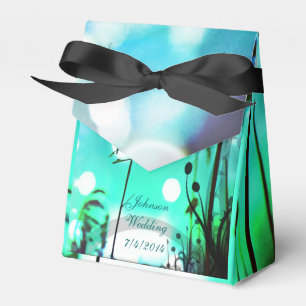 *Personalize* azul da caixa do favor da faísca da