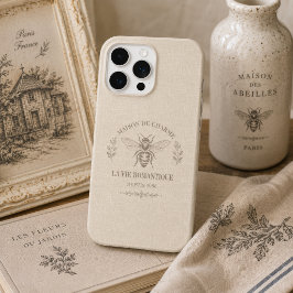 Personalize Bege Quente Vintage País Francês Abelh