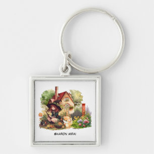 Personalize   Bruxa Fofa e Chaveiro de Raposa