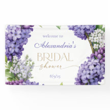 Personalize Chuva de Noiva Hortênsias Lavanda