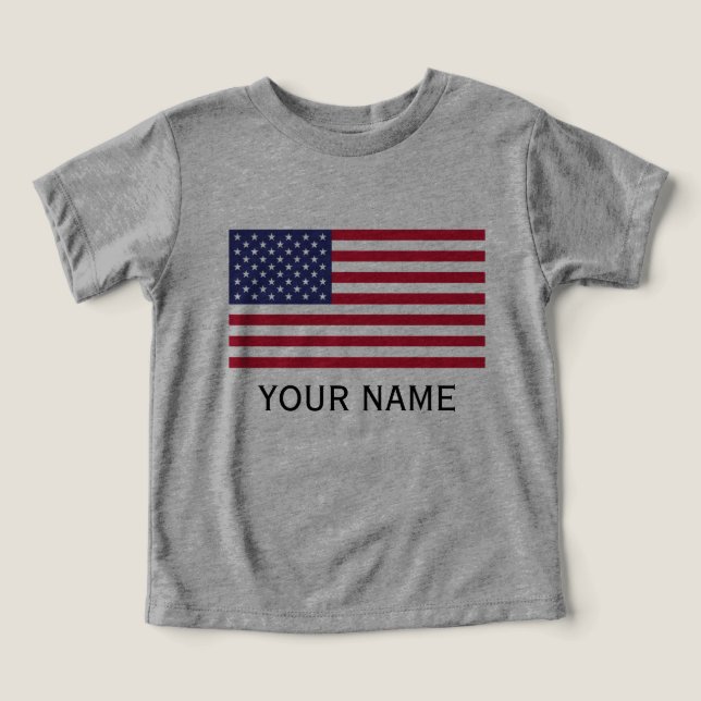Personalize com seu nome EUA Estados Unidos (Design frontal)