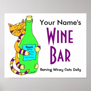 Personalize com seu poster conhecido do bar de