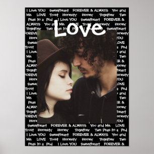 Personalize este Poster de "Amor" com a sua imagem