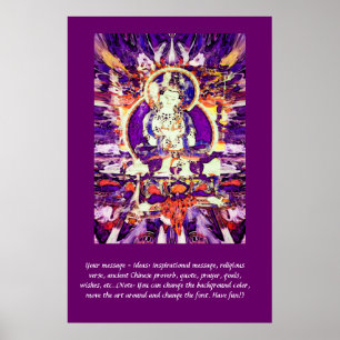 Personalize este Poster - Feliz Buda