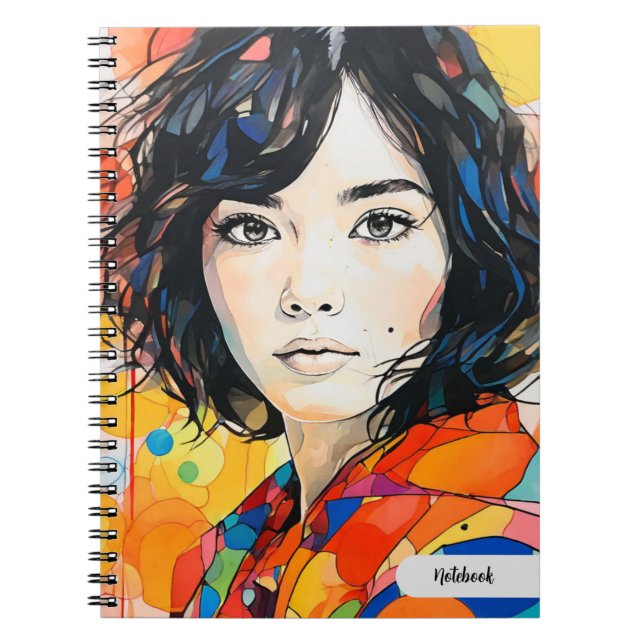 PERSONALIZE: Eu vejo o mundo em cores | Caderno (Frente)