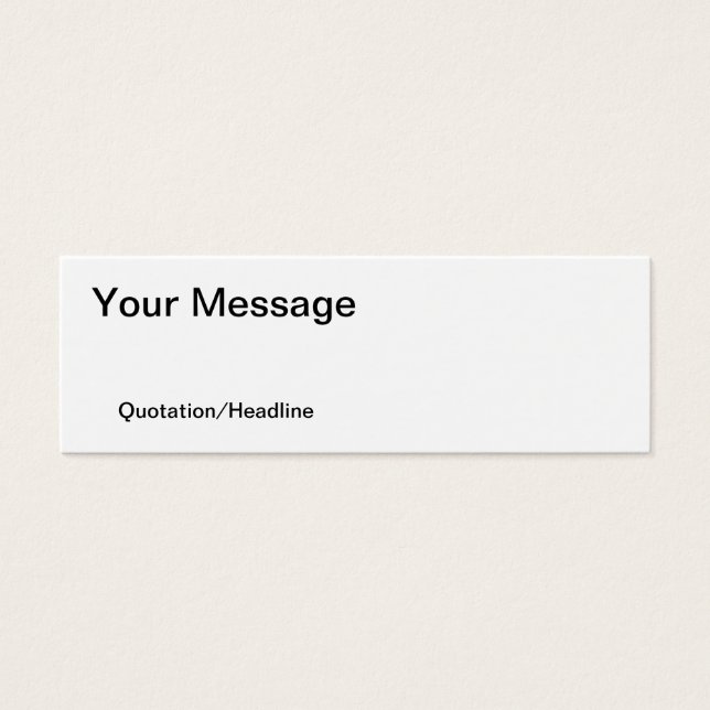 Personalize! Marcador (Frente)