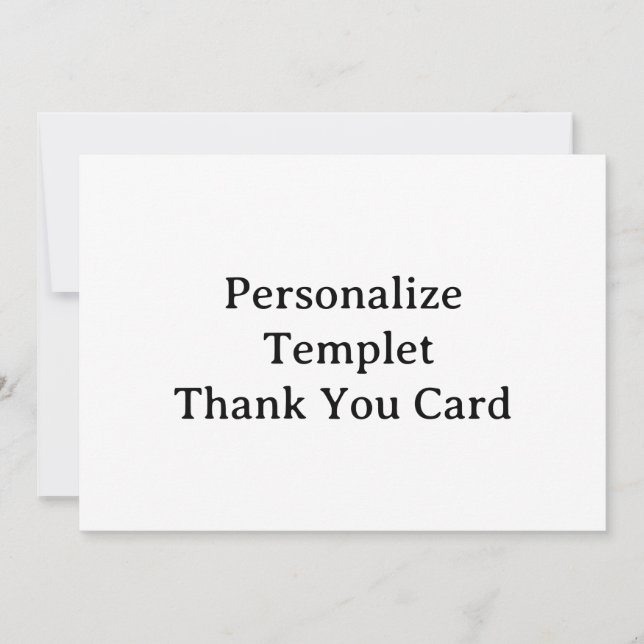 Personalize modelo profissional 5" x 7" ao quadrad (Frente)