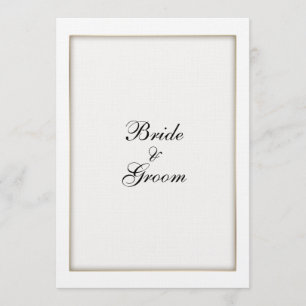 Personalize o convite do casamento metálico