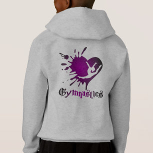 Personalize o Hoodie da camisa da ginástica de