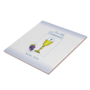 Personalize o nome Boy First Communaction Chalice,