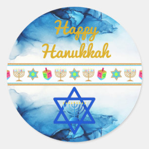 Personalize os adesivos HELY HANUKKAH Gift Holiday