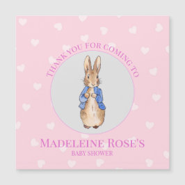 Personalize Peter o Chá de fraldas do coelho Obrig