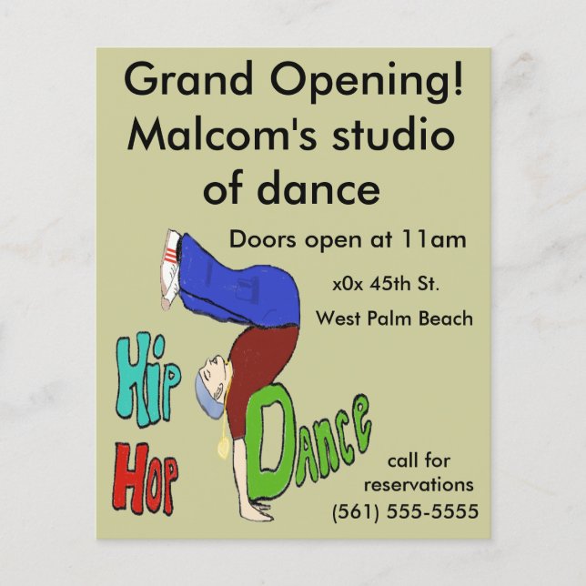 Personalize seu folheto (Frente)