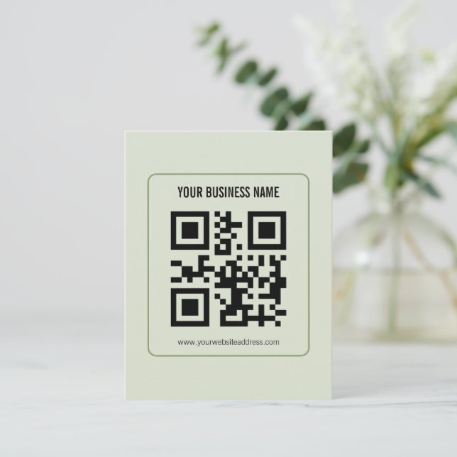 Personalize Seu Modelo de Nome Comercial de Código (Em pé/Frente)