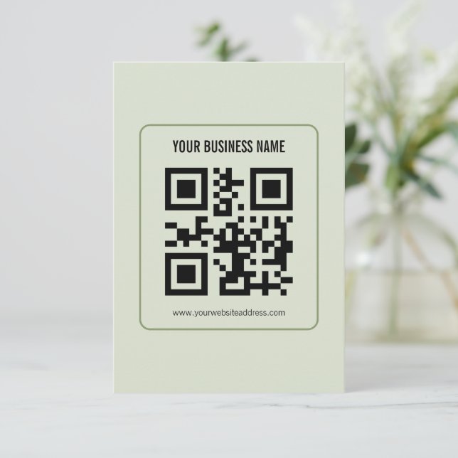 Personalize Seu Modelo de Nome de Negócios de Códi (Em pé/Frente)