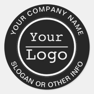 Personalize seu próprio adesivo redondo clássico