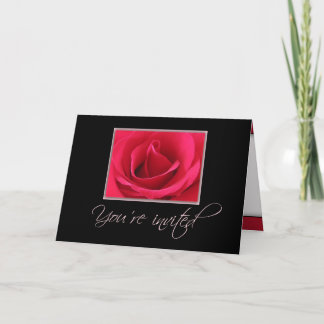 Personalize seu próprio cartão de jantar de ensaio