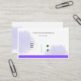 personalize seu próprio cartão de visita