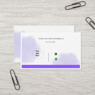 personalize seu próprio cartão de visita