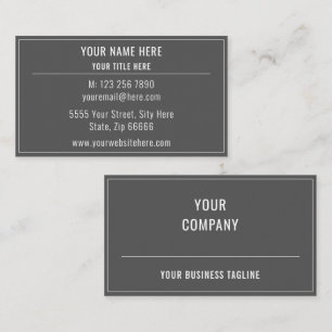 Personalize seu próprio Cartão de visita de Design