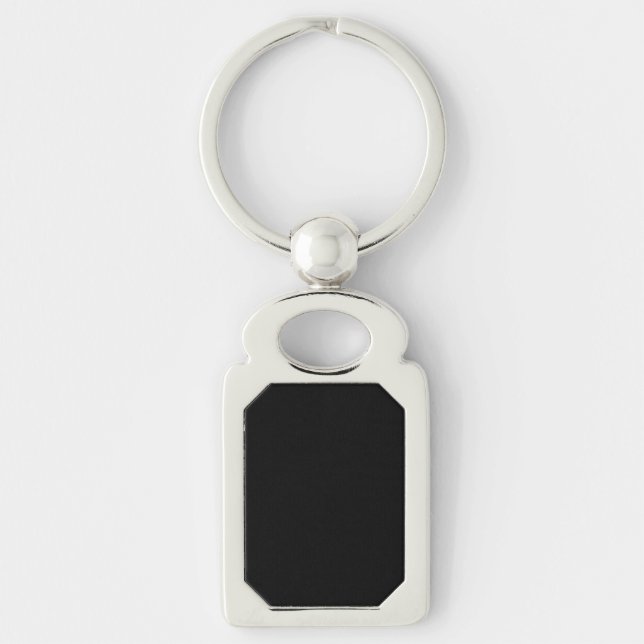 Personalize seu próprio Chaveiro de metal retângul (Frente)
