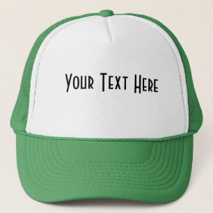 Personalize seu texto aqui Cor verde ou Bonés