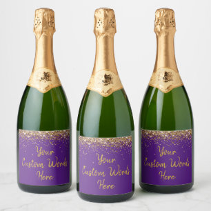 Personalize seu texto Roxo personalizado e present