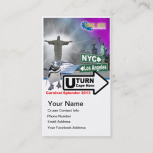 Personalize sua Sally os cartões do cruzeiro do