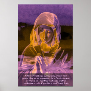 Personalize um poster