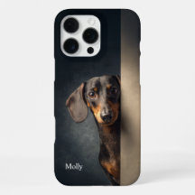 Personalized Black and Tan Dachshund