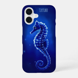 Personalized Blue Seahorse Ocean