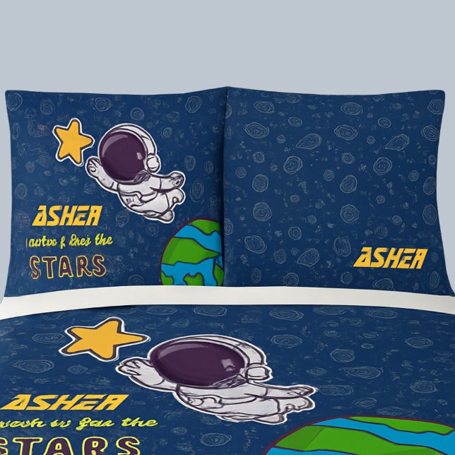 Personalized Boy Astronaut, Star & Space Explorer  (Criador carregado)