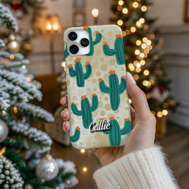 Personalized Desert Sand Cacti Phone Case