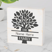 Personalized Family Tree