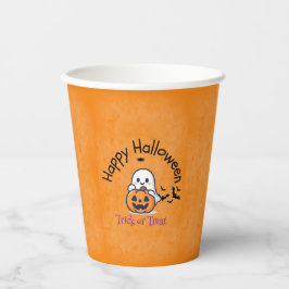 Personalized Halloween Party Paper Cups