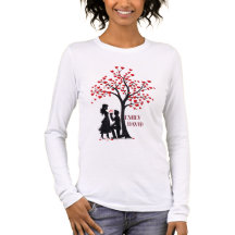 Personalized Love Tree – Women’s Long Sleeve Tee
