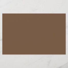 Personalized Mocha Mousse Flyer for Any Occasion