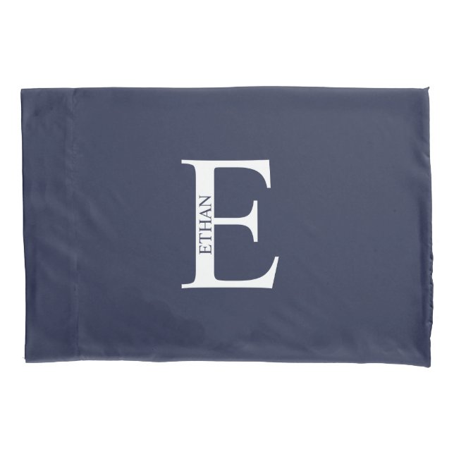 Personalized Monogram and Name Pillow Case (Frente)