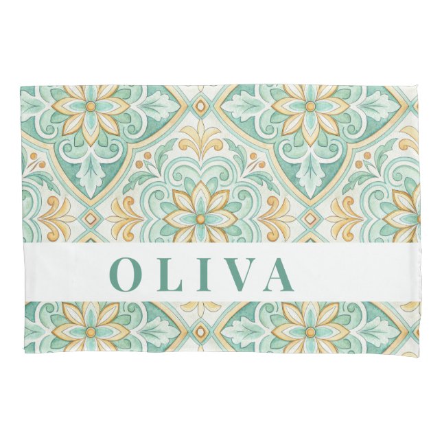 Personalized Moroccan Tile Mediterranean  (Frente)