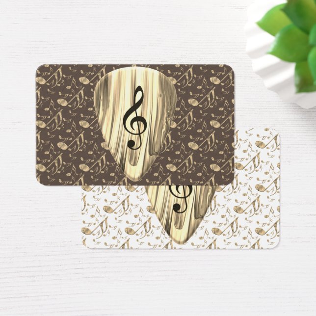 Personalized Music Note Guitar Pick  (Mesa)